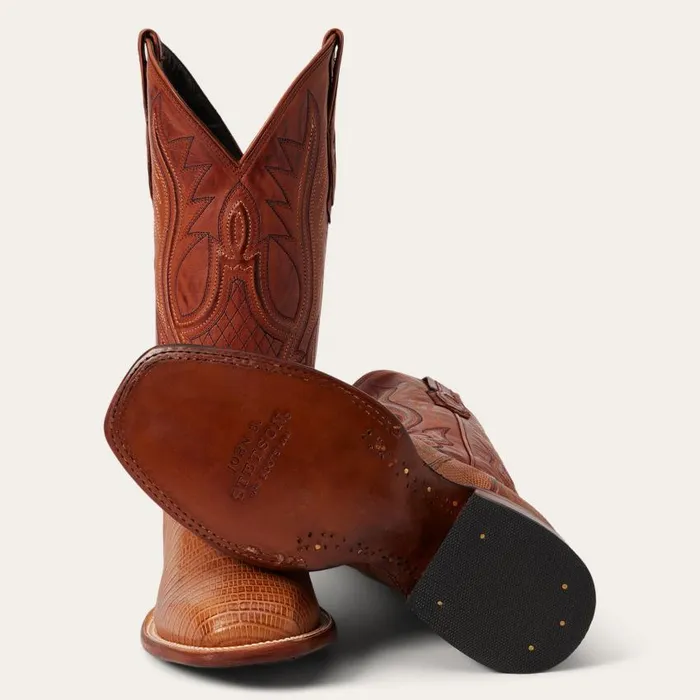 Arlington Teju Boot Tan Men Stetson Western