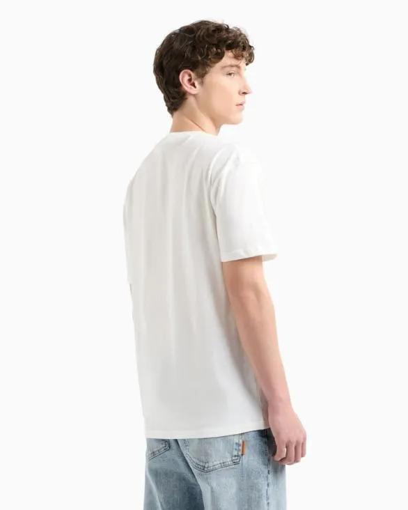 ASV Regular Fit TShirt White Men Armani TShirts ASV Regular Fit TShirt White Men Armani TShirts