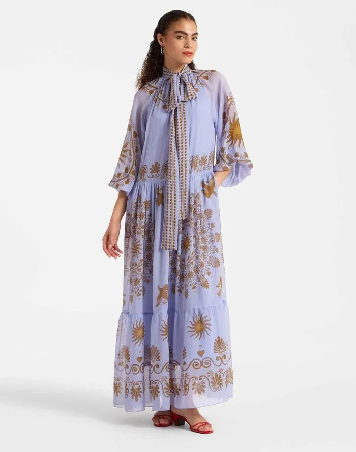 Athena Dress Olympus Place Light Blue Women La Double J Dresses