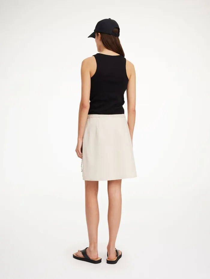 Auree Mini Skirt Wood Women By Malene Birger Skirts