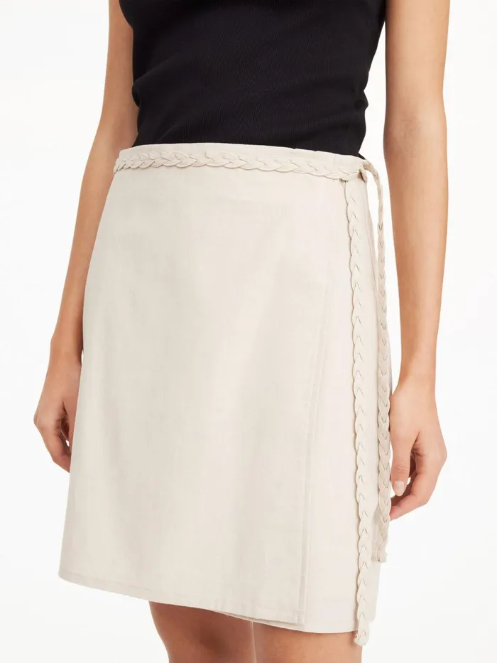 Auree Mini Skirt Wood Women By Malene Birger Skirts