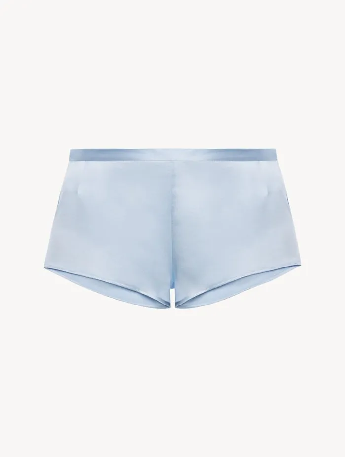 Azure Silk Pajama Shorts Sleepwear La Perla Pajamas