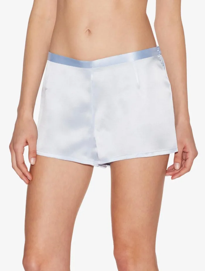 Azure Silk Pajama Shorts Sleepwear La Perla Pajamas