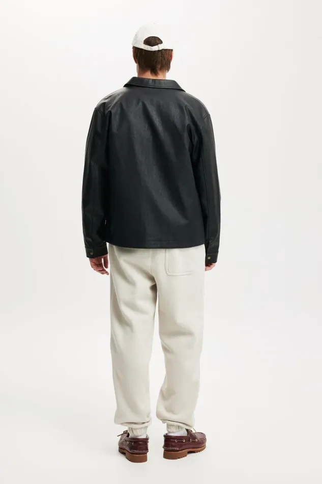 Baggy Cuffed Track Pant Bone Men Cotton On Sweats and Hoodies Baggy Cuffed Track Pant Bone Men Cotton On Sweats and Hoodies