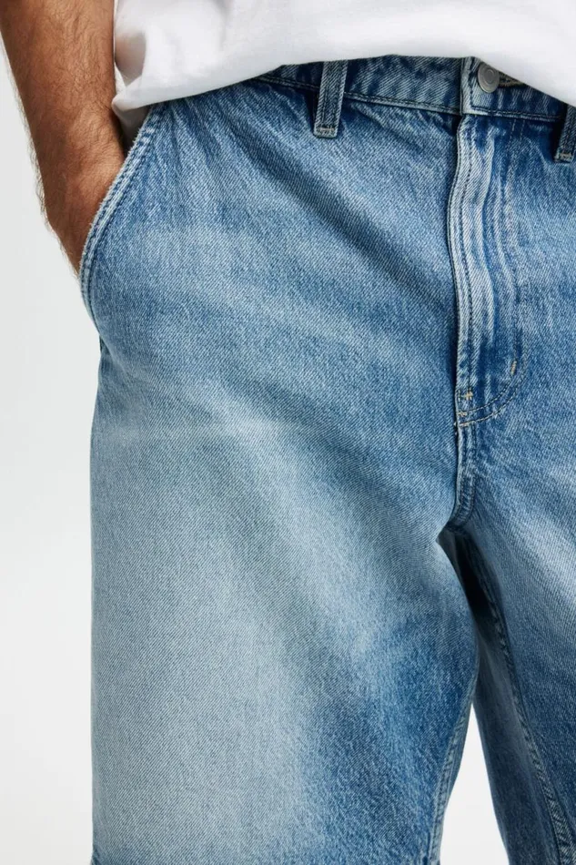 Baggy Denim Short Cannonball Blue Men Cotton On Shorts Baggy Denim Short Cannonball Blue Men Cotton On Shorts