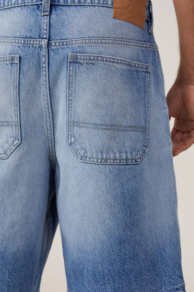 Baggy Denim Short Cannonball Blue Men Cotton On Shorts Baggy Denim Short Cannonball Blue Men Cotton On Shorts