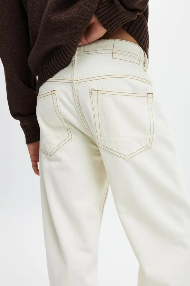 Baggy Jean Ecru Men Cotton On Pants Baggy Jean Ecru Men Cotton On Pants