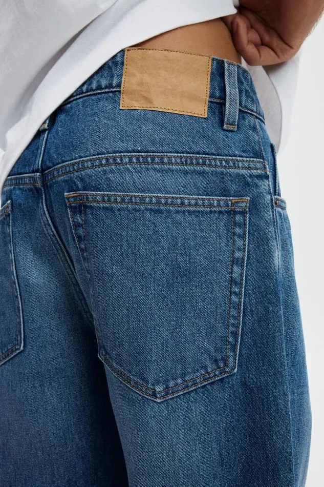 Baggy Jean Shock Blue Men Cotton On Pants Baggy Jean Shock Blue Men Cotton On Pants
