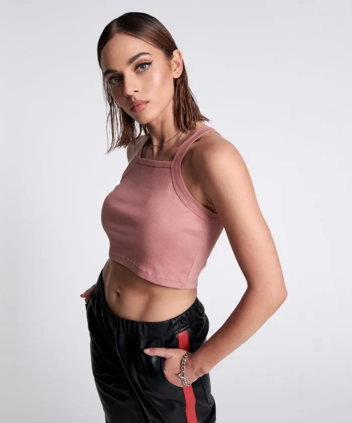 BAMBOO LOGO RALLY TANK Women One Teaspoon Tees and Tanks BAMBOO LOGO RALLY TANK Women One Teaspoon Tees and Tanks