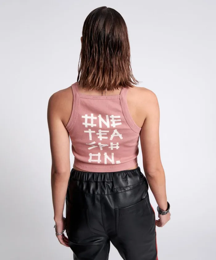 BAMBOO LOGO RALLY TANK Women One Teaspoon Tees and Tanks BAMBOO LOGO RALLY TANK Women One Teaspoon Tees and Tanks