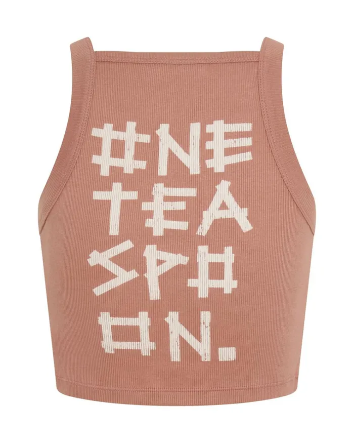 BAMBOO LOGO RALLY TANK Women One Teaspoon Tees and Tanks BAMBOO LOGO RALLY TANK Women One Teaspoon Tees and Tanks