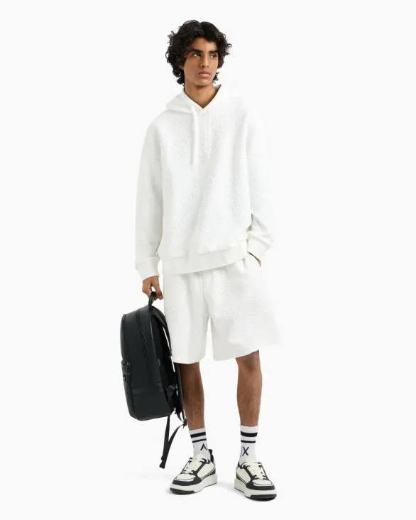 Basic Bermuda In Stretch Fabric White Men Armani Matching Sets Basic Bermuda In Stretch Fabric White Men Armani Matching Sets