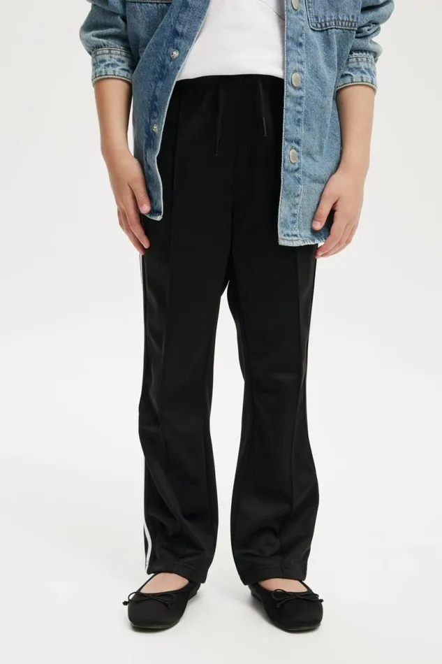 Beckett Sport Trackpant Black GirlsBoys Cotton On Leggings Pants and Jeans