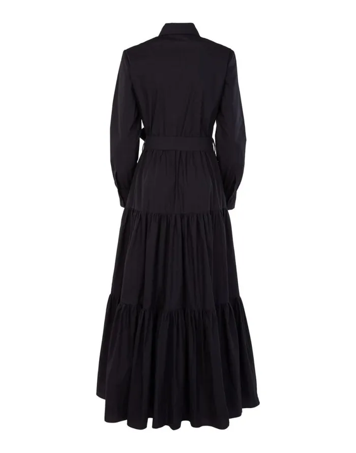 Bellini Dress Solid Black Women La Double J Dresses