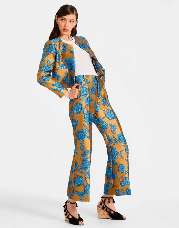 Bijoux Jacket Hottie Turquoise Women La Double J Outerwear Bijoux Jacket Hottie Turquoise Women La Double J Outerwear