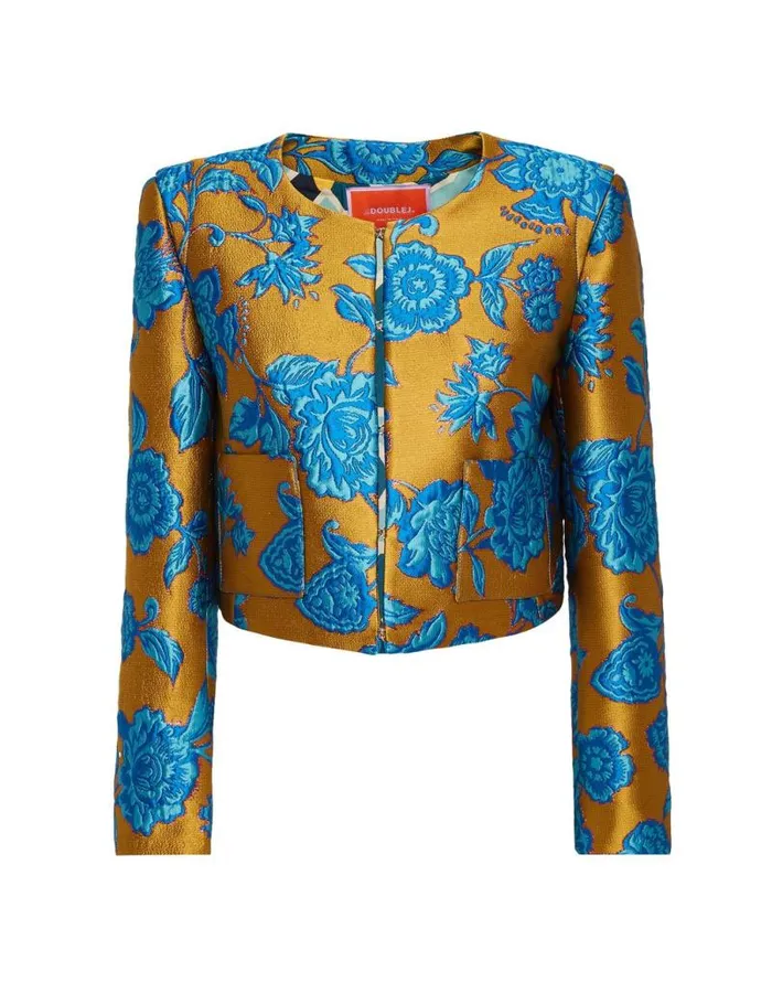 Bijoux Jacket Hottie Turquoise Women La Double J Outerwear Bijoux Jacket Hottie Turquoise Women La Double J Outerwear