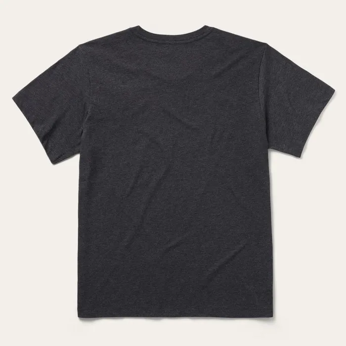 Bison Spirit Graphic Tee Black Men Stetson Tees
