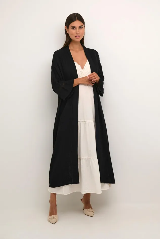 Blazers and Waistcoats Women CULTURE CUelina Kimono Long