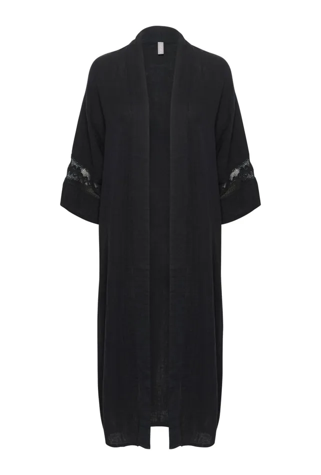 Blazers and Waistcoats Women CULTURE CUelina Kimono Long
