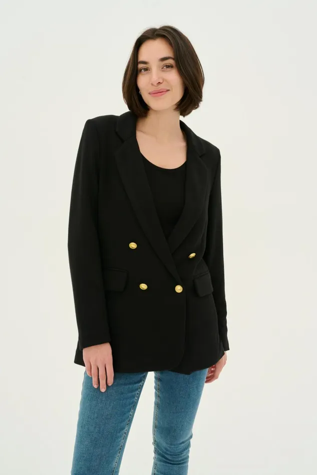 Blazers and Waistcoats Women CULTURE CUeva Blazer Black