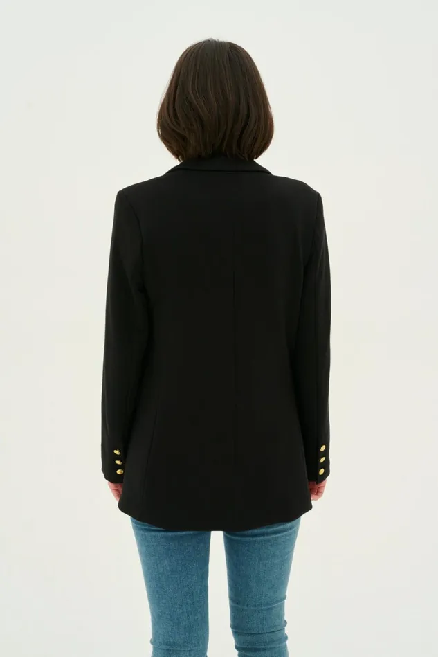 Blazers and Waistcoats Women CULTURE CUeva Blazer Black