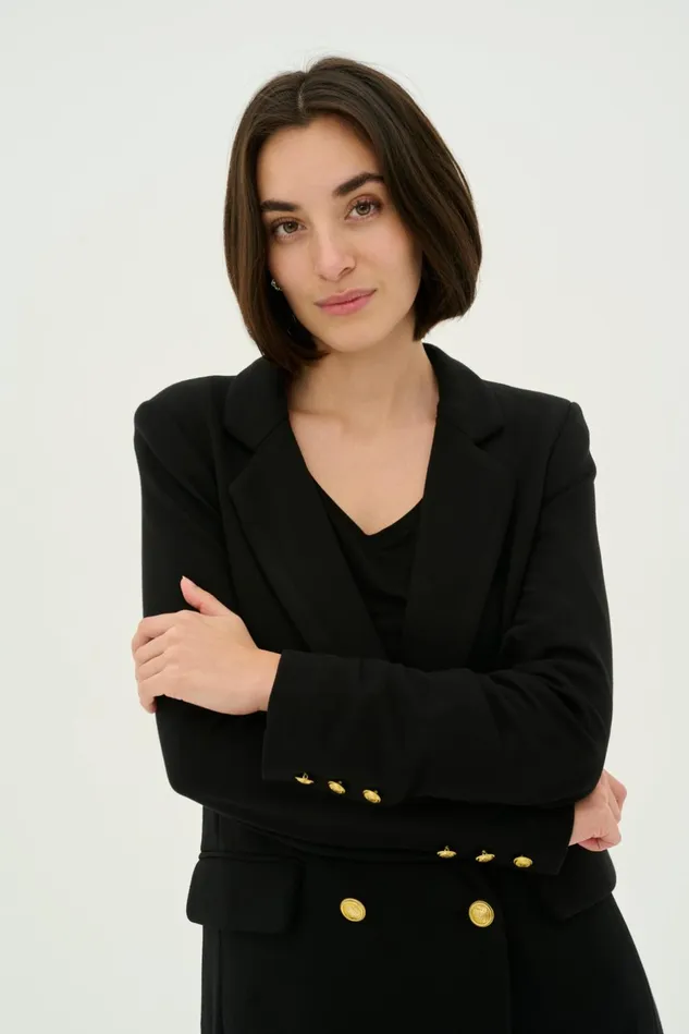 Blazers and Waistcoats Women CULTURE CUeva Blazer Black
