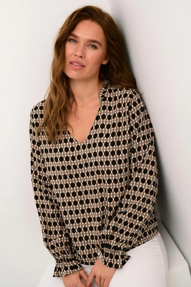 Blouses Women CULTURE CUbello Blouse Falcon Graphic
