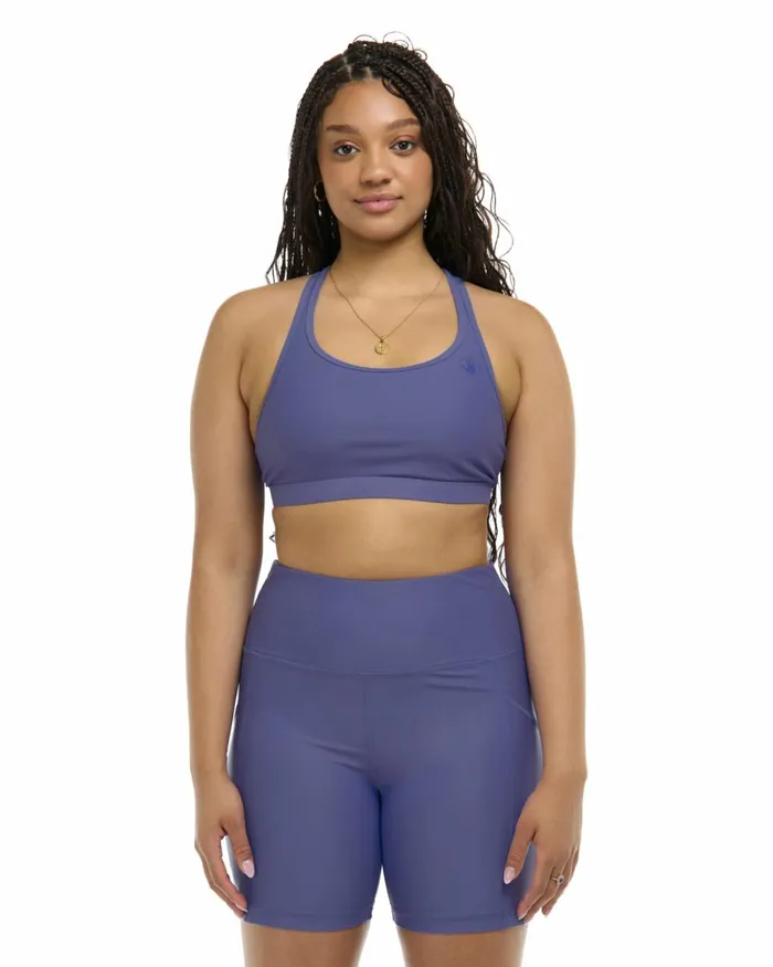 Body Glove Gym To Swim Women Smoothies Equalizer CrossOver Sports Bra 8211 Iris