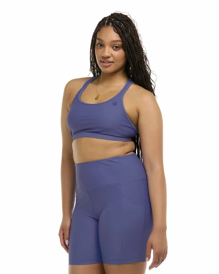 Body Glove Gym To Swim Women Smoothies Equalizer CrossOver Sports Bra 8211 Iris