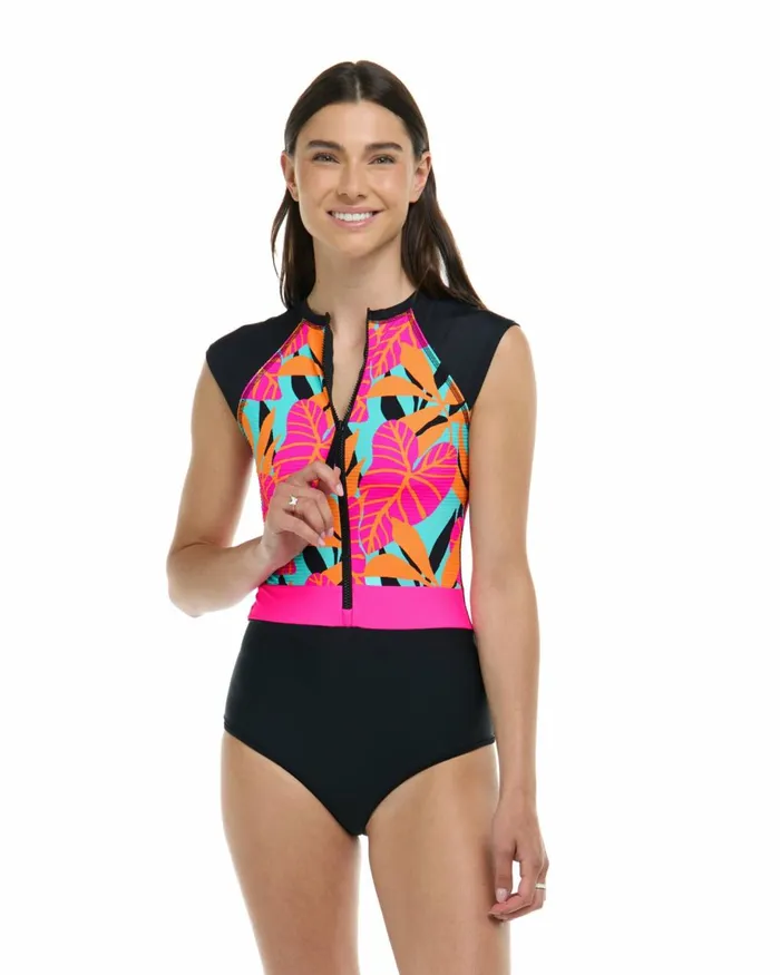Body Glove OnePieces Women Canopy Stand Up OnePiece Swimsuit 8211 Canopy