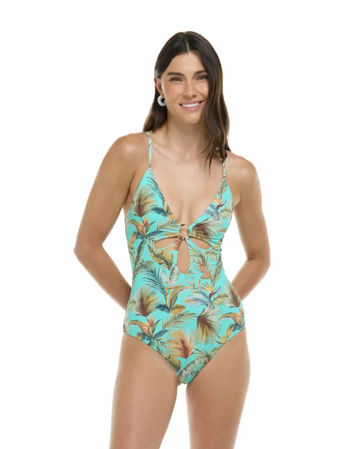 Body Glove OnePieces Women Molokini Maddie OnePiece Tank Swimsuit 8211 Sea Mist Molokini