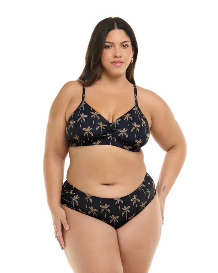 Body Glove Plus Size Swimwear Women Cayman Island Drew Plus Size Swim Top 8211 Lava Stone
