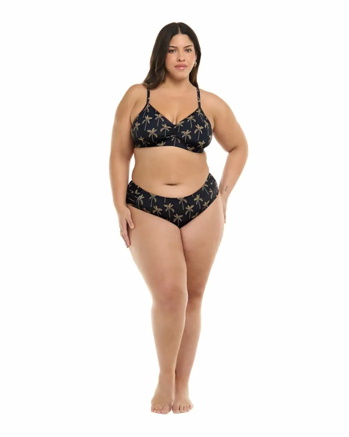 Body Glove Plus Size Swimwear Women Cayman Island Drew Plus Size Swim Top 8211 Lava Stone