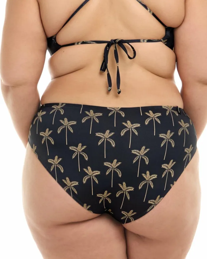 Body Glove Plus Size Swimwear Women Cayman Island Retro Plus Size Swim Bottom 8211 Lava Stone