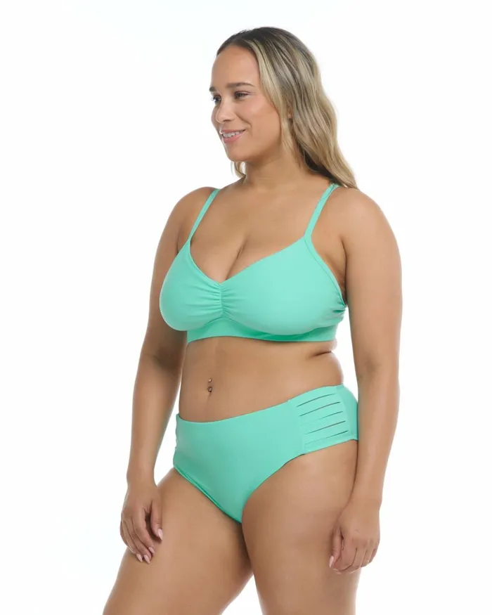 Body Glove Plus Size Swimwear Women Smoothies Drew Plus Size Swim Top 8211 Sea Mist