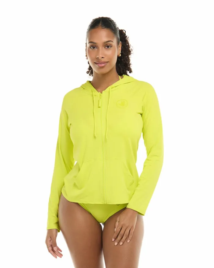 Body Glove Rash Guards Sun Protection Women Smoothies Barbara Hoodie Rashguard 8211 Key Lime Body Glove Rash Guards Sun Protection Women Smoothies Barbara Hoodie Rashguard 8211 Key Lime