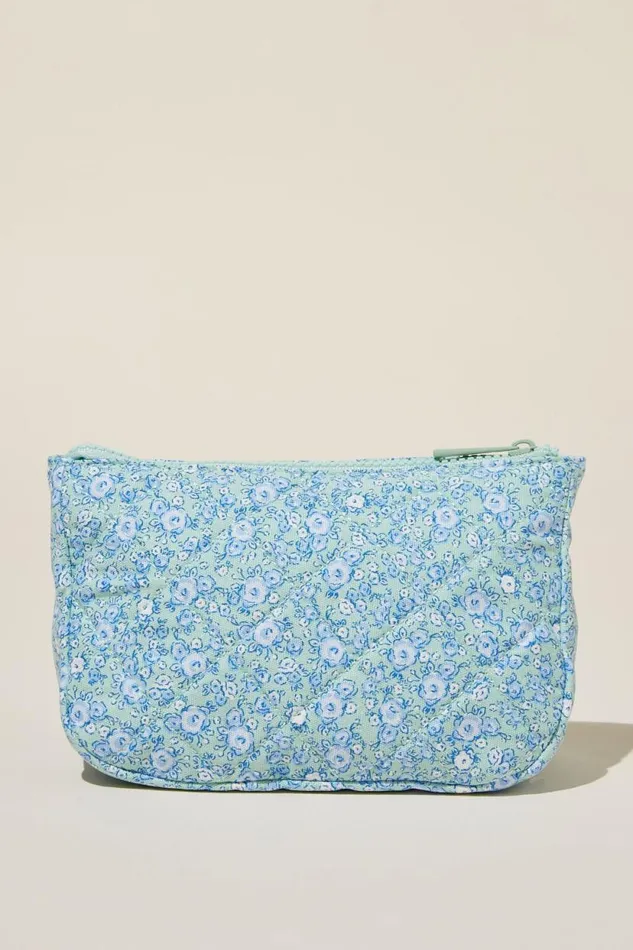 Body Make Up Bag Camille Ditsy Green Women Cotton On Accessories and Slippers
