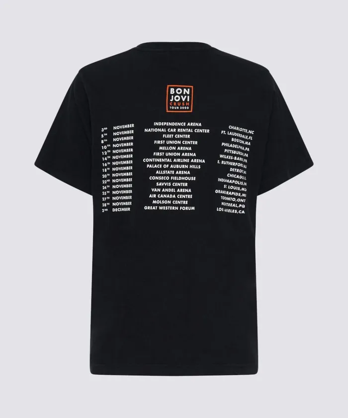 BON JOVI CRUSH VINTAGE TEE Women One Teaspoon Tees and Tanks BON JOVI CRUSH VINTAGE TEE Women One Teaspoon Tees and Tanks