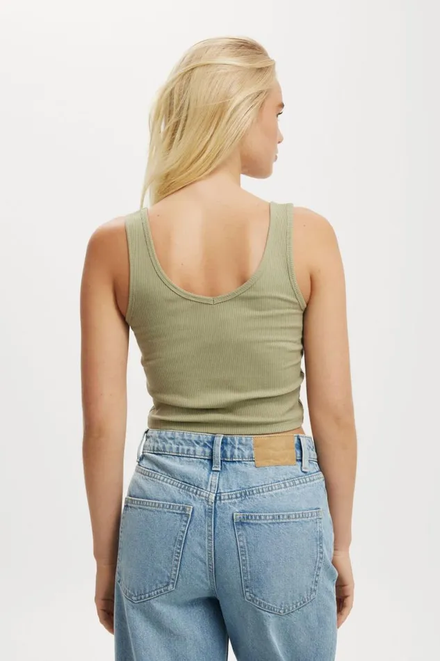 Bondi Tank Artichoke Women Cotton On Tops