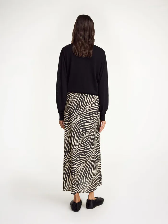 Boshan Maxi Skirt Zebra Women By Malene Birger Skirts