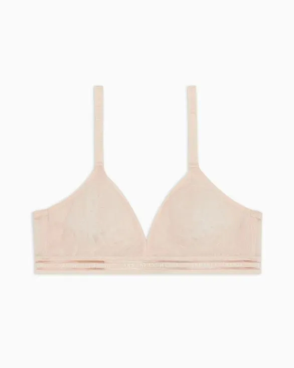 Bralette Bra Pink Women Armani Intimates And Loungewear