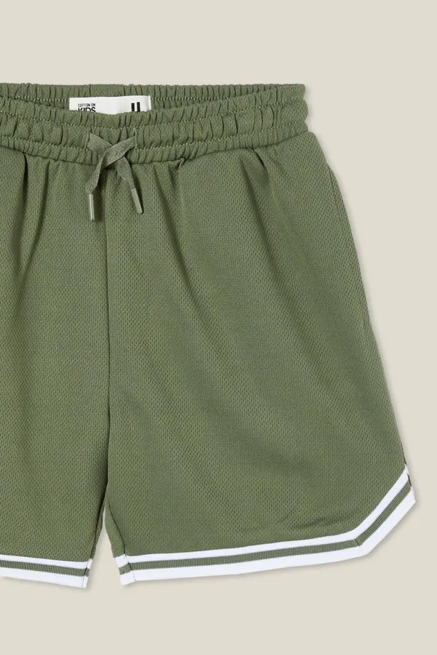 Braxton Basketball Short Swag Green Boys Cotton On Shorts Braxton Basketball Short Swag Green Boys Cotton On Shorts
