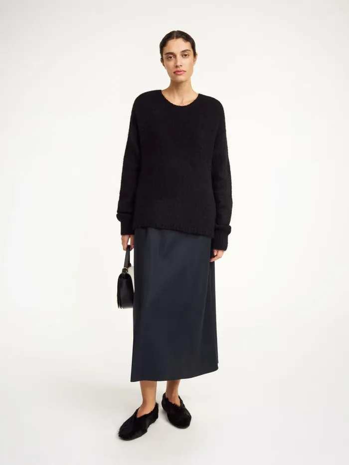 Briella MohairBlend Sweater Black Women By Malene Birger Knitwear