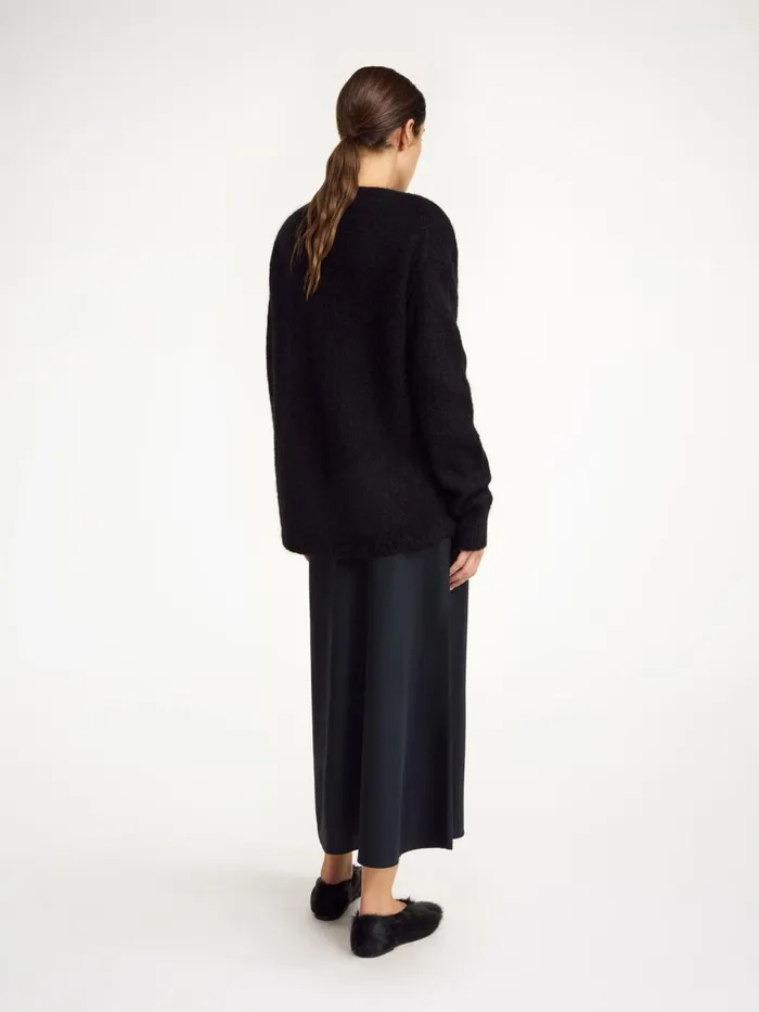 Briella MohairBlend Sweater Black Women By Malene Birger Knitwear
