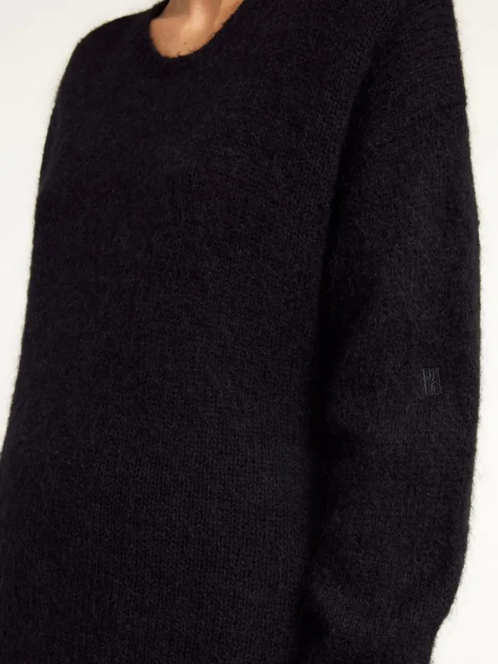 Briella MohairBlend Sweater Black Women By Malene Birger Knitwear