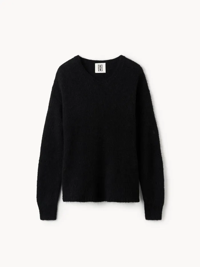 Briella MohairBlend Sweater Black Women By Malene Birger Knitwear