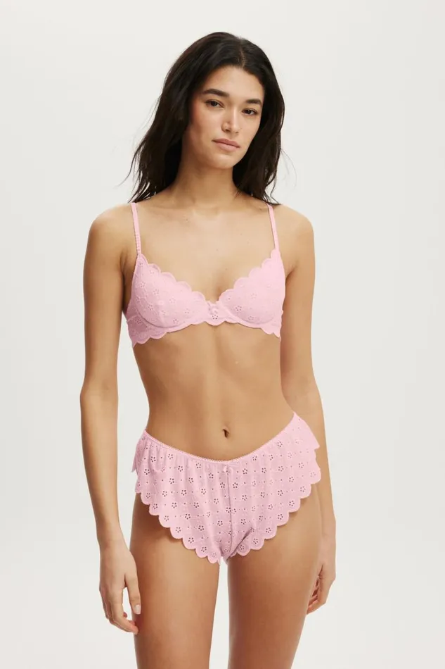 Broderie Underwire Bra French Fairytale Women Cotton On Bras