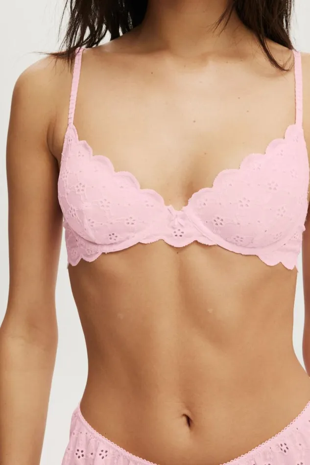 Broderie Underwire Bra French Fairytale Women Cotton On Bras