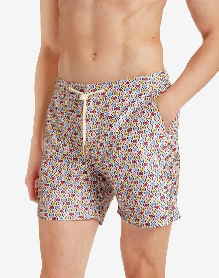 Bulldog Drawcord Swim Shorts Whitsun White Sand Women La Double J Swimwear Bulldog Drawcord Swim Shorts Whitsun White Sand Women La Double J Swimwear