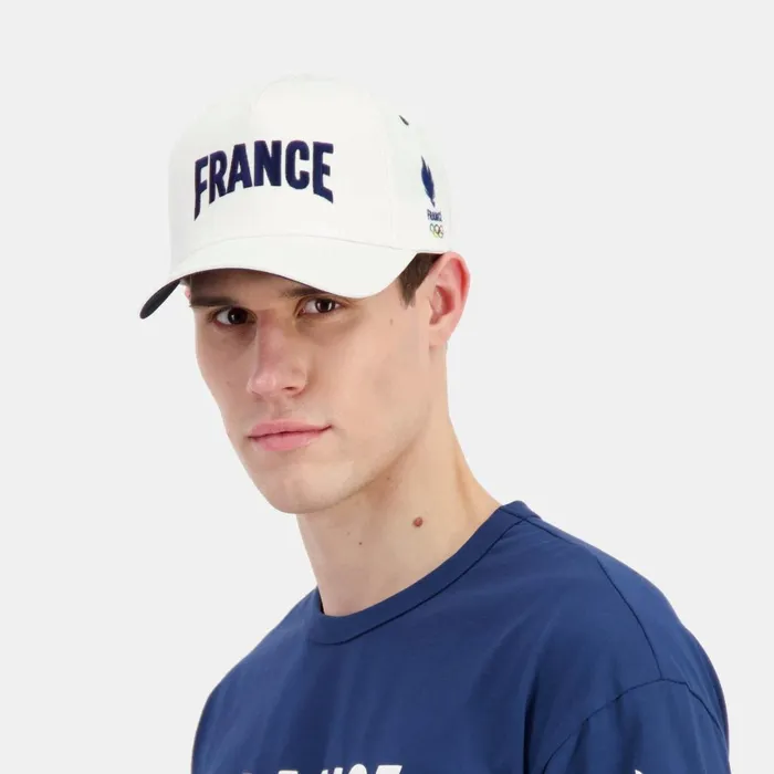 Caps MenWomen Le Coq Sportif France039s Olympic Team Cap Marshmallow